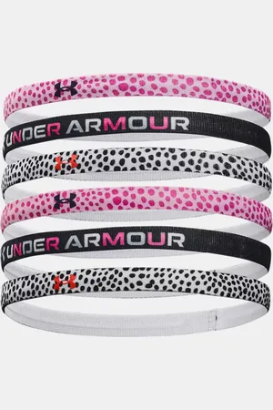 Under Armour Paquete de 6 cintas para el pelo UA Graphic para niña