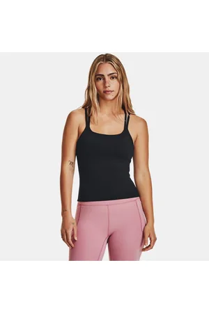 Under Armour Playera sin mangas ajustada UA Meridian para mujer