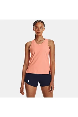 Under Armour Playera sin mangas UA Iso-Chill Laser para mujer