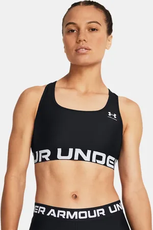 Under Armour Bra deportivo HeatGear® Armour de impacto medio para mujer