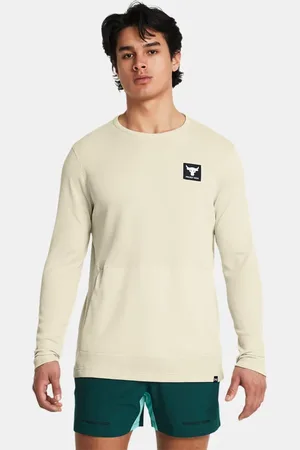Under Armour Playera de cuello redondo Project Rock Authentic para hombre