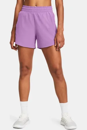 Under Armour Short Deportivo Mujer Flex Woven 3in morado