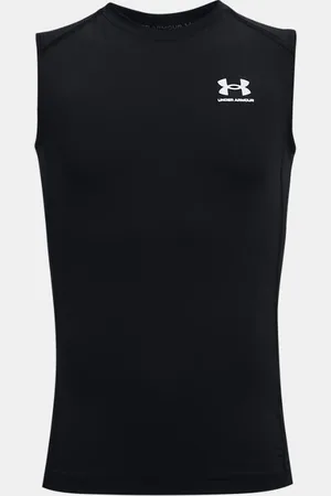 Under Armour Playera sin mangas HeatGear® para niño