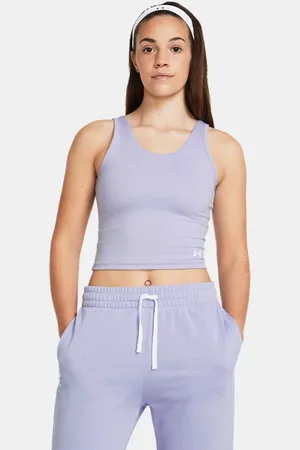 Under Armour Playera sin mangas UA Motion para mujer