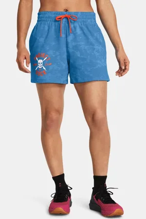 Under Armour Shorts Project Rock Terry Underground para mujer