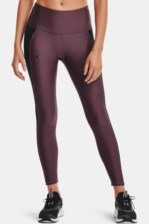 Under Armour Leggings al tobillo HeatGear® con cintura antideslizante para mujer
