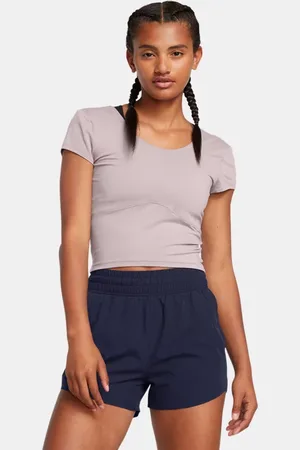Under Armour Playera de manga corta UA Meridian ajustada para mujer
