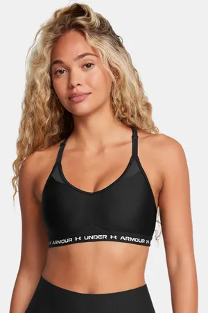 Under Armour Bra deportivo UA Crossback de bajo impacto para mujer