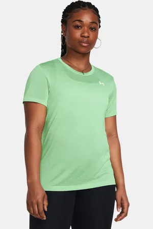 Under Armour Playera de manga corta UA Tech™ Twist para mujer