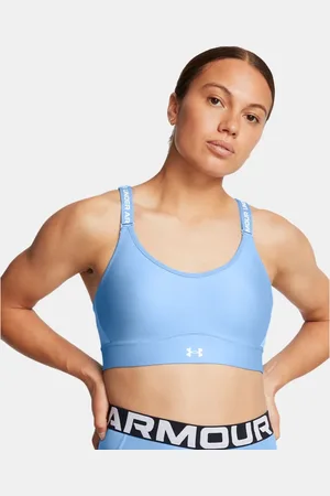 Under Armour Bra deportivo UA Infinity 2.0 de impacto medio para mujer
