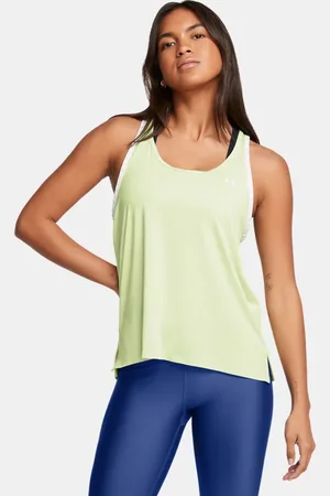 Under Armour Playera sin mangas UA Knockout para mujer