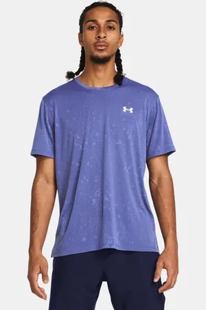 Under Armour Playera de manga corta UA Launch Splatter para hombre