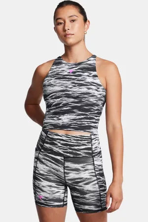 Under Armour Playera Project Rock Lets Go Bench To Beach estampada para mujer