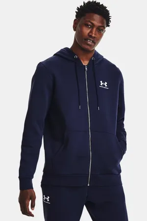 Under Armour Sudadera con capucha UA Icon Fleece con cierre completo para hombre