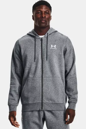 Under Armour Sudadera con capucha UA Icon Fleece con cierre completo para hombre