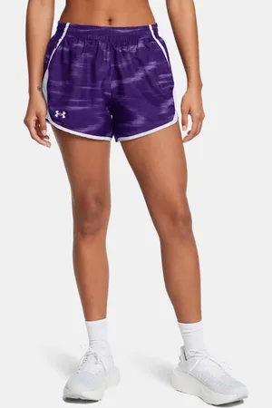 Under Armour Shorts UA Fly-By Printed de 3\u0022 para mujer