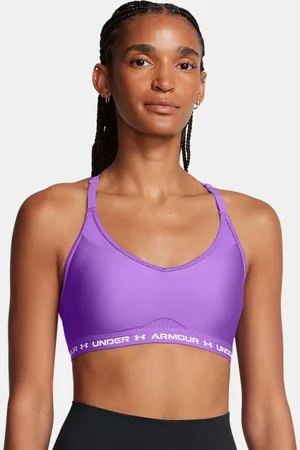 Under Armour Bra deportivo UA Crossback de bajo impacto para mujer