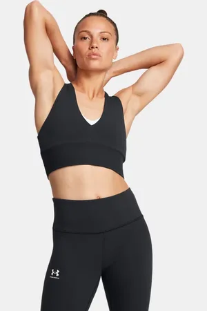 Under Armour Playera sin mangas UA Campus Baby Plunge para mujer
