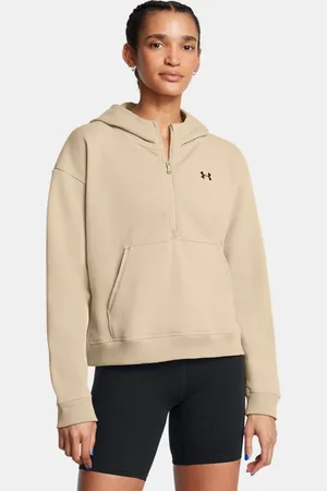 Under Armour Top UA Rival Fleece Textured para mujer