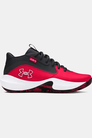 Under Armour Tenis de baloncesto UA Lockdown 7 para niños de primaria