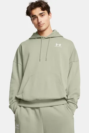 Under Armour Sudadera con capucha UA Rival Heavyweight Terry holgada para hombre