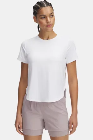 Under Armour Playera de manga corta UA Launch Elite para mujer