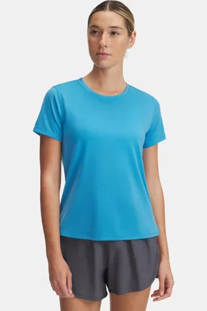 Under Armour Playera manga corta UA Launch para mujer