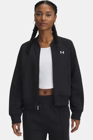 Under Armour Chamarra Bomber UA Rival Fleece para mujer