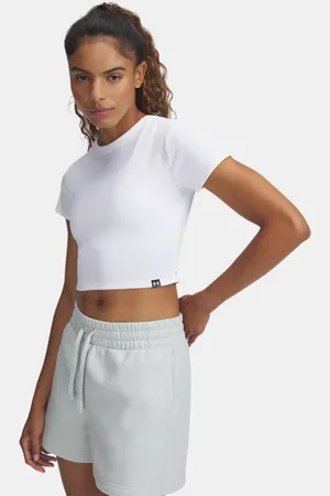 Under Armour Playera UA Rival Rib Baby para mujer
