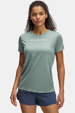 Under Armour Playera de manga corta UA Tech™ PTH Graphic para mujer