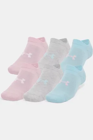 Under Armour Paquete de 6 calcetines invisibles UA Essential Cushion unisex