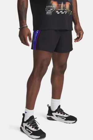 Under Armour Shorts Project Rock Woven Colorblock para hombre