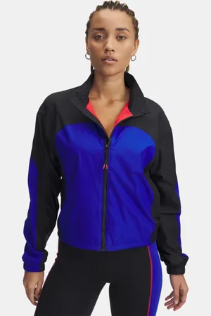 Under Armour Chamarra Project Rock Woven para mujer
