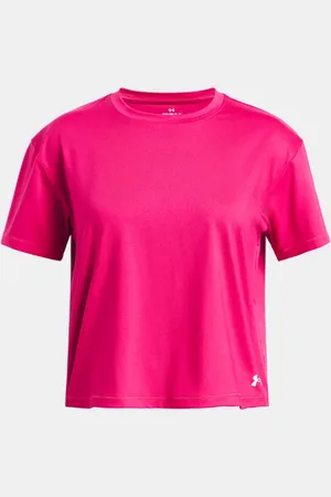 Under Armour Playera de manga corta UA Motion para niña