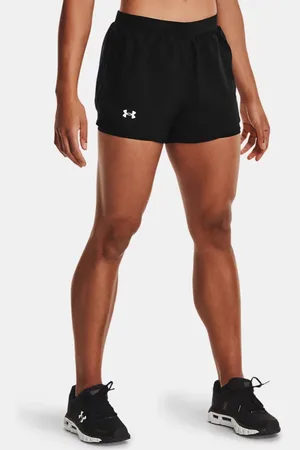 Under Armour Shorts 2 en 1 UA Fly-By 2.0 para mujer
