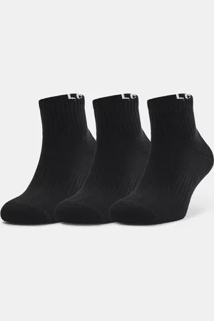 Under Armour Paquete de 3 calcetines UA Core unisex