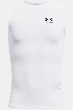 Under Armour Playera sin mangas HeatGear® para niño