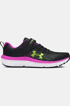 Under Armour Tenis para correr UA Assert 10 AC para niña de preescolar