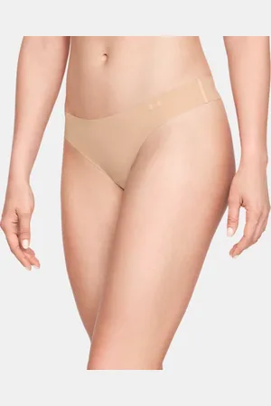 Under Armour Paquete de 3 tangas UA Pure Stretch para mujer