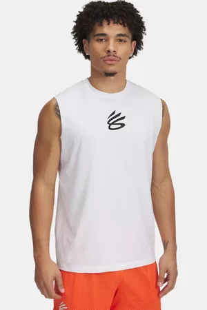Under Armour Playera sin mangas Curry para hombre