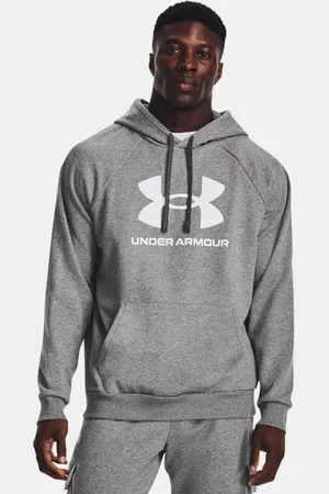 Under Armour Sudadera con capucha UA Rival Fleece con logo para hombre