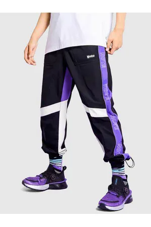 Zaful Color Spliced Letter Printed Outdoor Waterproof Casual Pants