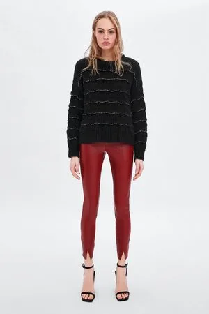 Leggings y treggings Zara para Mujer FASHIOLA.mx