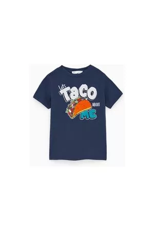 Zara Camiseta taco lentejuelas