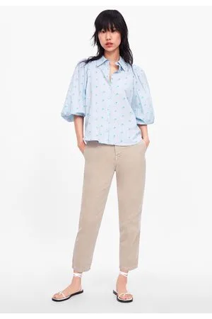 Pantalones chinos Zara para Mujer en Rebajas