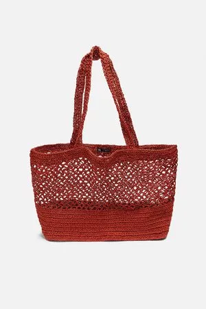 Zara Bolso shopper red