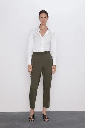 Pantalones cargo Zara para Mujer