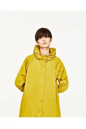 ▷ Chubasquero Amarillo Mujer - Impermeable de Vestir color Neón